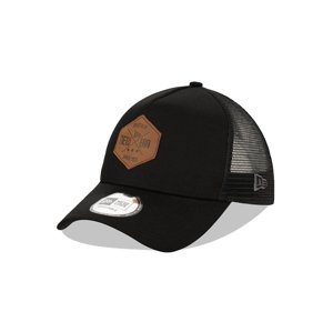 New Era Patch Black A-Frame Trucker Cap - Unisex - Čapica New Era - Čierne - 12523902 - Veľkosť: UNI
