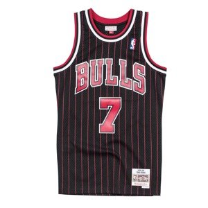 Mitchell & Ness NBA Toni Kukoc Chicago Bulls Swingman Jersey - Pánske - Dres Mitchell & Ness - Čierne - SMJYAC18082-CBUBLCK95TKU - Veľkosť: S