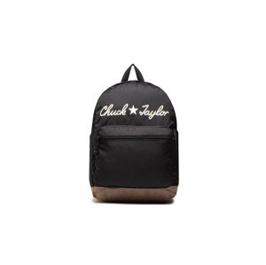 Converse Go 2 Backpack Large Logo - Unisex - Batoh Converse - Čierne - 10023805-A01 - Veľkosť: UNI
