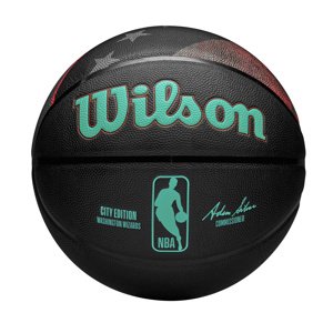 Wilson 2023 NBA Team City Collector Washington Wizards Size 7 - Unisex - Lopta Wilson - Čierne - WZ4024130ID7 - Veľkosť: 7