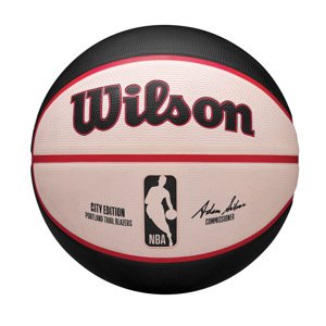 Wilson 2023 NBA Team City Edition Portland Trail Blazers Size 7 - Unisex - Lopta Wilson - Biele - WZ4024225ID7 - Veľkosť: 7