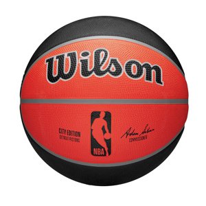 Wilson 2023 NBA Team City Edition Detroit Pistons Size 7 - Unisex - Lopta Wilson - Oranžové - WZ4024209ID7 - Veľkosť: 7