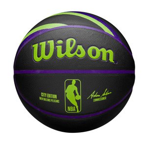 Wilson 2023 NBA Team City Collection New Orleans Pelicans Size 7 - Unisex - Lopta Wilson - Čierne - WZ4024119ID7 - Veľkosť: 7