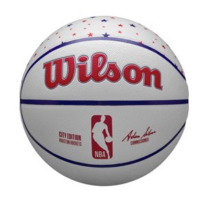 Wilson 2023 NBA Team City Collection Houston Rockets Size 7 - Unisex - Lopta Wilson - Biele - WZ4024111ID7 - Veľkosť: 7