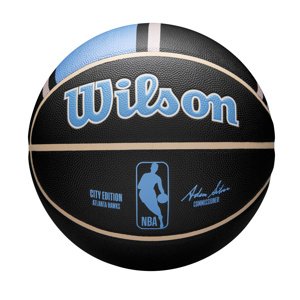 Wilson 2023 NBA Team City Collection Atlanta Hawks Size 7 - Unisex - Lopta Wilson - Čierne - WZ4024101ID7 - Veľkosť: 7