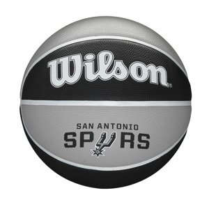 Wilson NBA Team Tribute Basketball San Antonio Spurs Size 7 - Unisex - Lopta Wilson - Sivé - WTB1300XBSAN - Veľkosť: 7