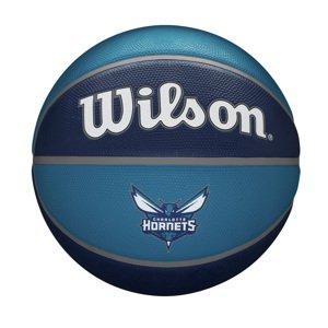 Wilson NBA Team Tribute Basketball Charlotte Hornets Size 7 - Unisex - Lopta Wilson - Modré - WTB1300XBCHA - Veľkosť: 7