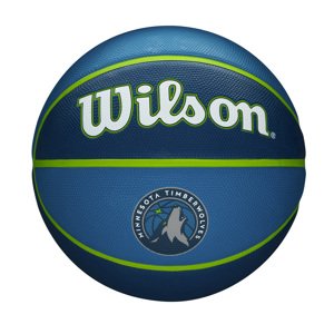 Wilson NBA Team Tribute Basketball Minnesota Timberwolves Size 7 - Unisex - Lopta Wilson - Modré - WTB1300XBMIN - Veľkosť: 7