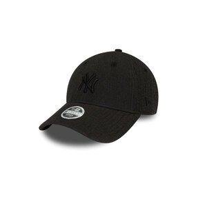 New Era New York Yankees Womens Bubble Stitch Black 9FORTY Adjustable Cap - Unisex - Čapica New Era - Čierne - 60434990 - Veľkosť: UNI