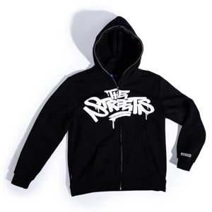 The Streets Tag Full-Zip Hoodie - Pánske - Mikina The Streets - Čierne - STRTSTAGZHDIE - Veľkosť: 2XL