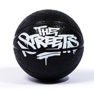 The Streets Embossed Tag Basketball - Unisex - Lopta The Streets - Čierne - STRTSEMBBALL - Veľkosť: 7