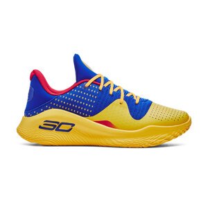 Under Armour Unisex Curry 4 Low FloTro - Pánske - Tenisky Under Armour - Modré - 3026620-400 - Veľkosť: 44.5