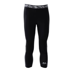 McDavid Compression 3/4 Tight With Dual Layer Knee Support Black - Pánske - Nohavice McDavid - Čierne - 10020R-BLACK - Veľkosť: 2XL