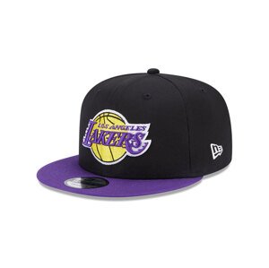 New Era LA Lakers Team Side Patch Black 9FIFTY Snapback Cap - Unisex - Čapica New Era - Čierne - 60364386 - Veľkosť: M/L