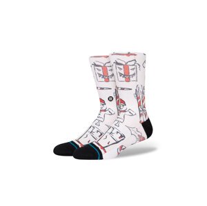 Stance Angry Holidayz Crew Sock - Unisex - Ponožky Stance - Biele - A555D23ANG-OFW - Veľkosť: 38