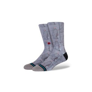 Stance Happy Holideath Crew Sock - Unisex - Ponožky Stance - Sivé - A555D23HAP-GRY - Veľkosť: 38