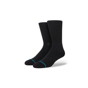 Stance Shelter Crew Sock - Unisex - Ponožky Stance - Čierne - A556A23SHE-BLK - Veľkosť: 38