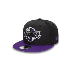 New Era LA Lakers Infill Black 9FIFTY Snapback Cap - Unisex - Čapica New Era - Čierne - 60434985 - Veľkosť: S/M