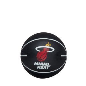 Wilson NBA Dribbler Basketball Miami Heat - Unisex - Lopta Wilson - Čierne - WTB1100PDQMIA - Veľkosť: UNI