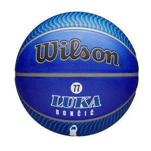 Wilson NBA Player Icon Outdoor Luka Dončić - Unisex - Lopta Wilson - Modré - WZ4006401XB7 - Veľkosť: 7