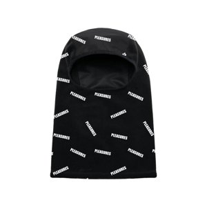 Pleasures Mini Stamp Balaclava Black - Unisex - A hood Pleasures - Čierne - P23W068-BLACK - Veľkosť: UNI