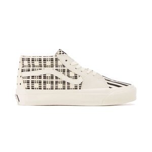Vans Sk8-Mid Reissue 83 LX Patt - Unisex - Tenisky Vans - Biele - VN000CQQFS8 - Veľkosť: 44