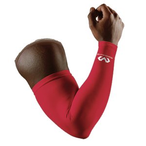 McDavid Compression Arm Sleeve Red - Unisex - Sleeve McDavid - Červené - 6566-RED - Veľkosť: S/M