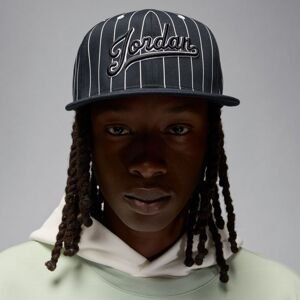 Jordan Flight MVP Pro Structured Cap Black - Unisex - Šiltovka Jordan - Čierne - FV5299-010 - Veľkosť: S/M