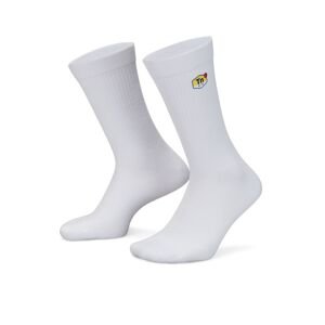 Nike Everyday Essentials Crew Socks White - Unisex - Ponožky Nike - Biele - DR9752-100 - Veľkosť: XL