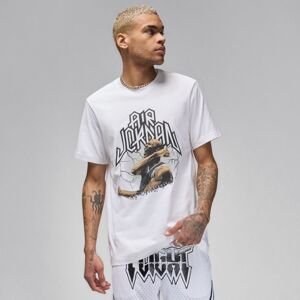 Jordan Sport Dri-FIT Graphic Tee White - Pánske - Tričko Jordan - Biele - FN6016-100 - Veľkosť: L