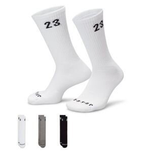 Jordan Essentials Crew Socks 3-Pack Multi-Color - Unisex - Ponožky Jordan - Viacfarebné - DA5718-911 - Veľkosť: XL