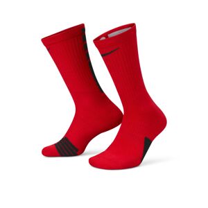 Nike Elite Crew Basketball Socks University Red - Unisex - Ponožky Nike - Červené - SX7622-657 - Veľkosť: XL