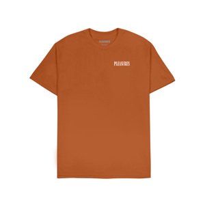 Pleasures Vertical Tee Texas Orange - Pánske - Tričko Pleasures - Oranžové - P24SU055-ORANGE - Veľkosť: 2XL