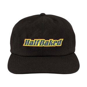 Pleasures Baked Logo Snapback Black - Unisex - Šiltovka Pleasures - Čierne - P24SU061-BLACK - Veľkosť: UNI