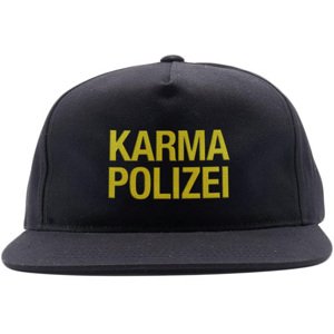 Pleasures Karma Snapback Black - Unisex - Šiltovka Pleasures - Čierne - P24SU067-BLACK - Veľkosť: UNI