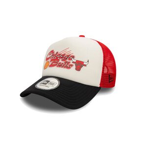 New Era Chicago Bulls NBA Graphic Red 9FORTY E-Frame Adjustable Trucker Cap - Unisex - Čapica New Era - Červené - 60565438 - Veľkosť: UNI