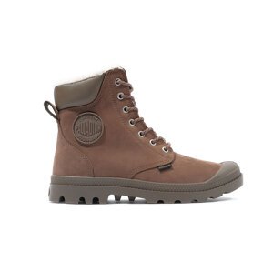 Palladium Pampa Sport Cuff Waterproof Shearling - Unisex - Tenisky Palladium - Hnedé - 72992-222-M - Veľkosť: 44
