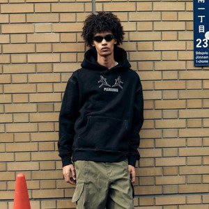 Pleasures Artificial Human Hoodie Black - Pánske - Mikina Pleasures - Čierne - P24E001-BLACK - Veľkosť: XL