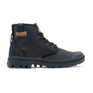 Palladium Pampa Hi Coated Black - Pánske - Tenisky Palladium - Čierne - 74375-008-M - Veľkosť: 39