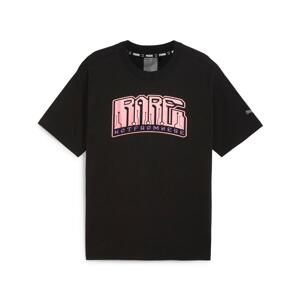 Puma Melo Iridiscent Short Sleeve Tee Black - Pánske - Tričko Puma - Čierne - 625344-01 - Veľkosť: M