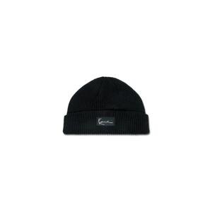 Karl Kani Woven Signature Essential Fisherman Beanie Black - Unisex - Čapica Karl Kani - Čierne - 7020345 - Veľkosť: UNI
