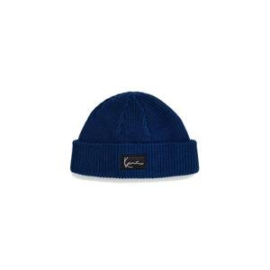 Karl Kani Woven Signature Essential Fisherman Beanie Blue - Unisex - Čapica Karl Kani - Modré - 7020348 - Veľkosť: UNI