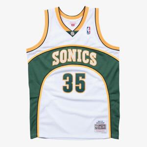Mitchell & Ness NBA Seattle Supersonics 2007 Kevin Durant  Swingman Home Jersey - Pánske - Dres Mitchell & Ness - Biele - SMJYGS18211-SSUWHIT07KDU - V