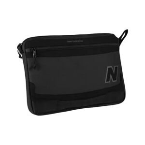 New Balance Legacy Laptop Sleeve Black - Unisex - Batoh New Balance - Čierne - LAB23169BKK - Veľkosť: UNI