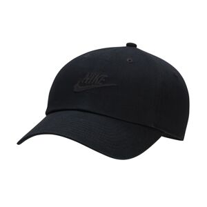 Nike Club Unstructured Futura Wash Cap Black - Unisex - Šiltovka Nike - Čierne - FB5368-010 - Veľkosť: L/XL