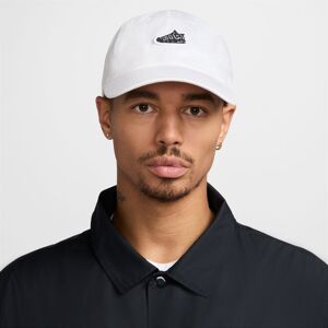 Nike Club Unstructured Patch Cap White - Unisex - Šiltovka Nike - Biele - HF0867-100 - Veľkosť: M/L