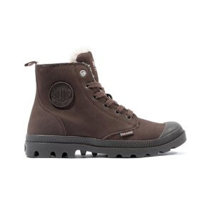 Palladium Pampa Hi Zip Wl Dark Cocoa - Dámske - Tenisky Palladium - Hnedé - 95982-249-M - Veľkosť: 41