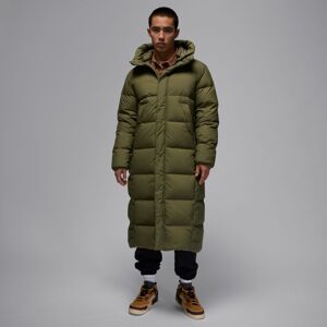 Jordan Flight Down Parka Jacket Medium Olive - Pánske - Bunda Jordan - Zelené - FV7269-222 - Veľkosť: L