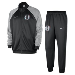 Nike NBA Brooklyn Nets Club Courtside City Edition Tracksuit - Pánske - Súprava Nike - Čierne - FZ0313-010 - Veľkosť: L