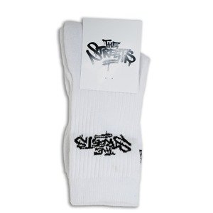The Streets Tag Socks White - Unisex - Ponožky The Streets - Biele - STRTSTAGSCKSW - Veľkosť: 39-42